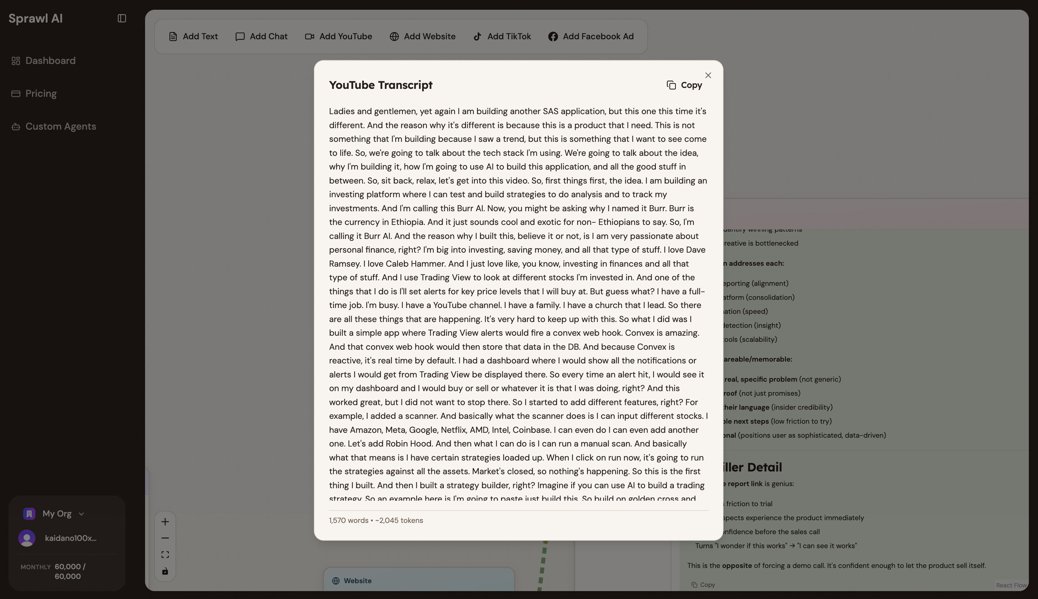Instant Transcriptions